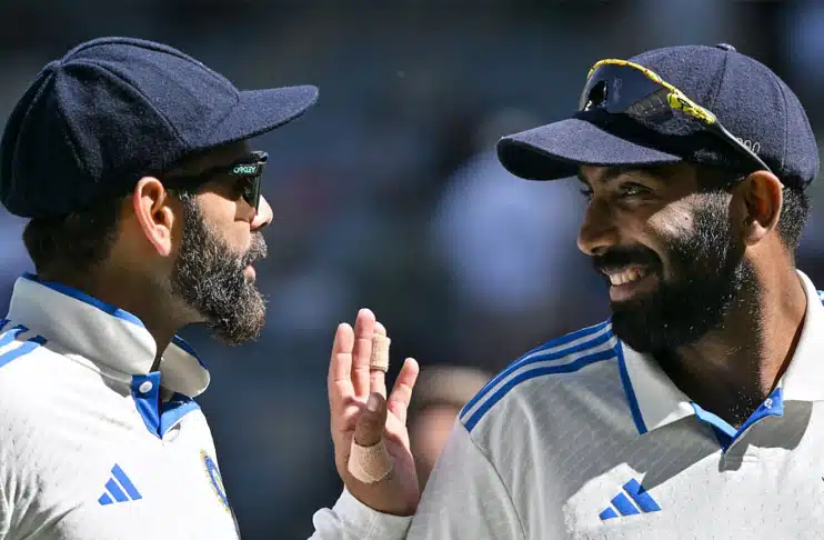 jasprit-bumrah-virat-kohli-india-first-test-australia
